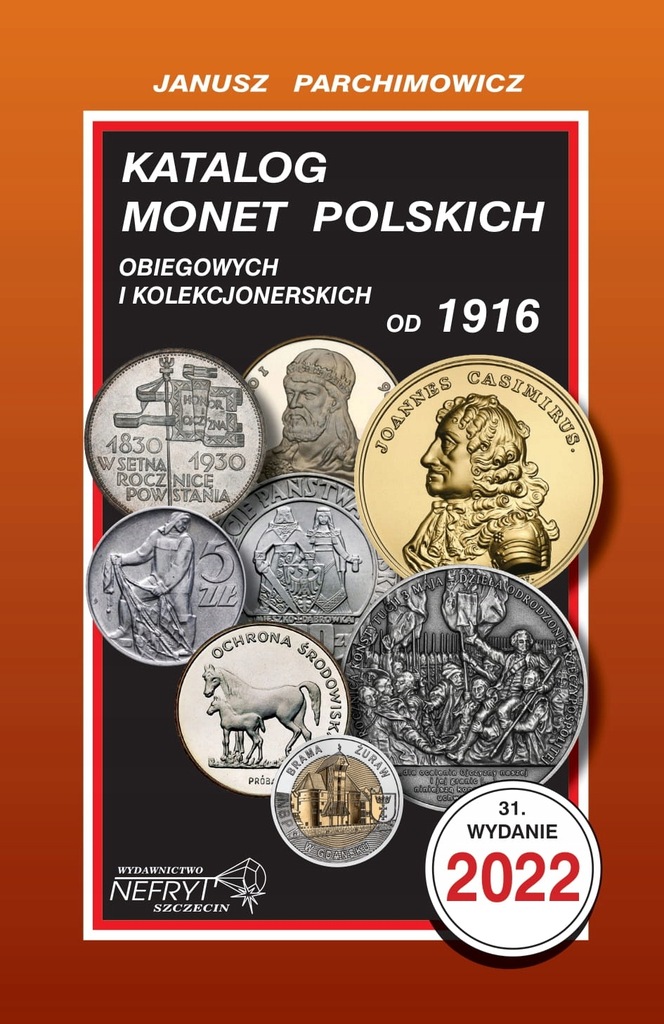 Katalog monet 2022 Parchimowicz NOWY