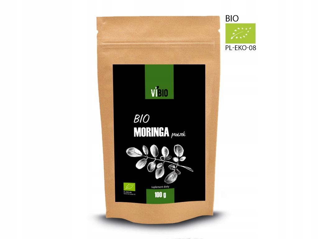 BIO MORINGA PROSZEK 100G SUPLEMENT DIETY