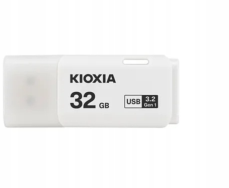 Pendrive KIOXIA 32GB USB 3.2 USB A Win 8.1 W10 macOS 10.12 TransMemory U301