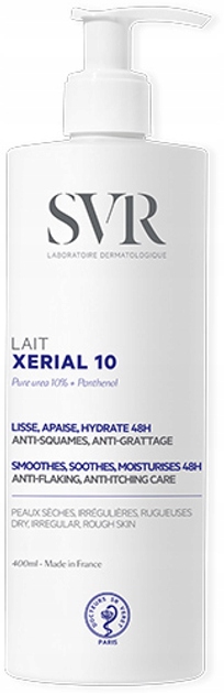 SVR Xerial 10 Lait Nawilżające Mleczko do Ciała 400 ml