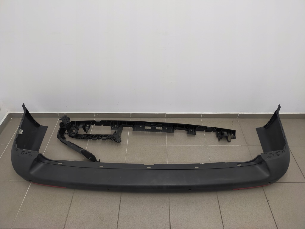 VW T6 ZDERZAK TYŁ ŚLIZGI SKRZYDEŁKA 4X PDC 19R
