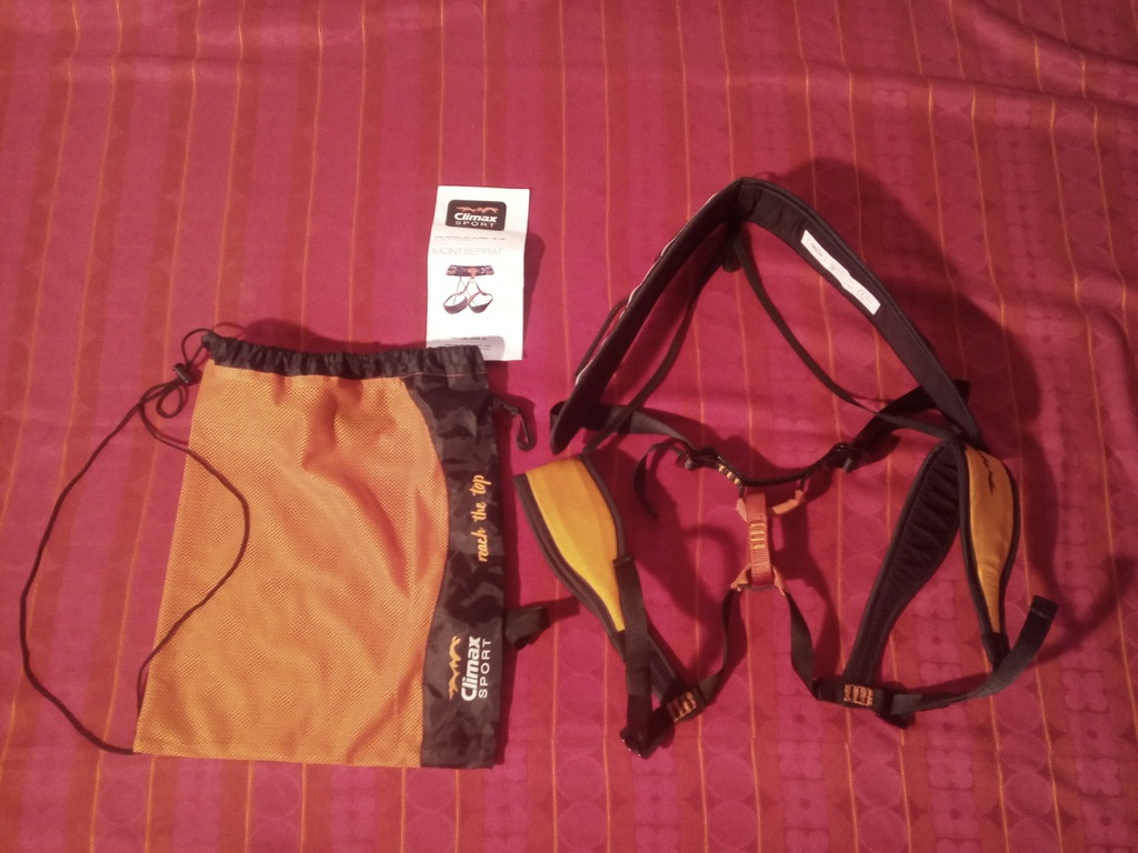 Uprząż Wspinaczkowa CLIMAX SPORT OKAZJA,PETZL,KONG