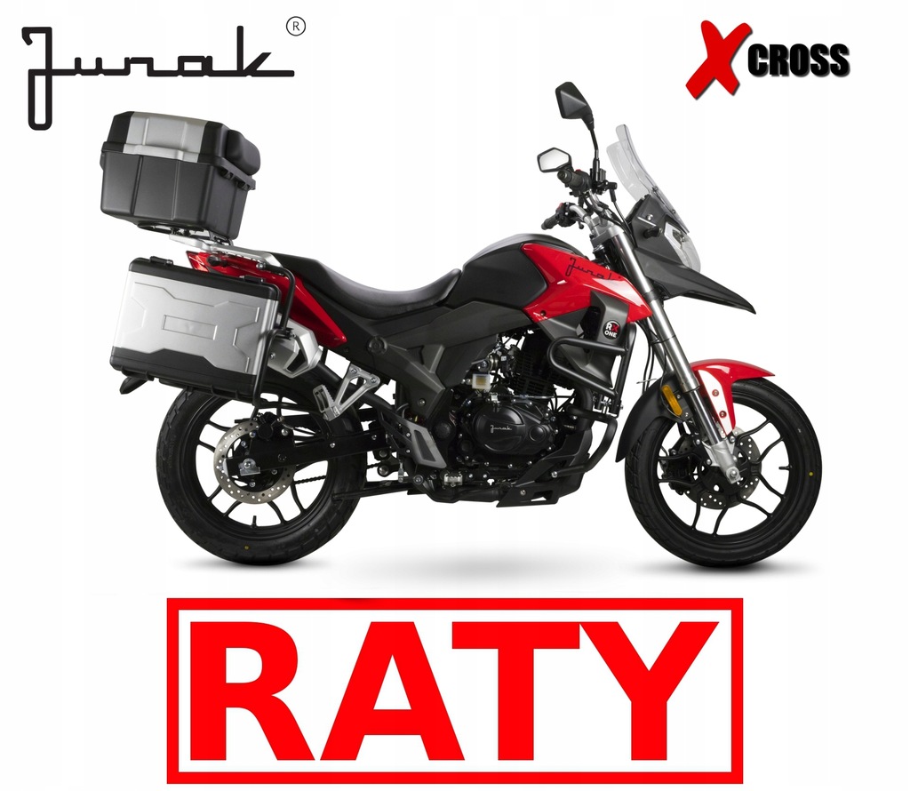 MOTOCYKL JUNAK RX ONE 125CM RATY DOSTAWA