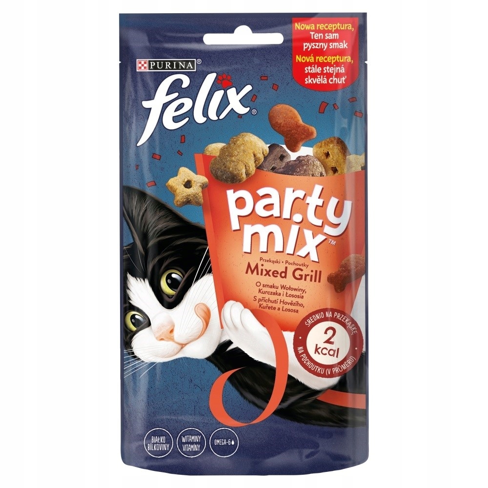 Felix Party Mix Grill - przysmak dla kota - 60g
