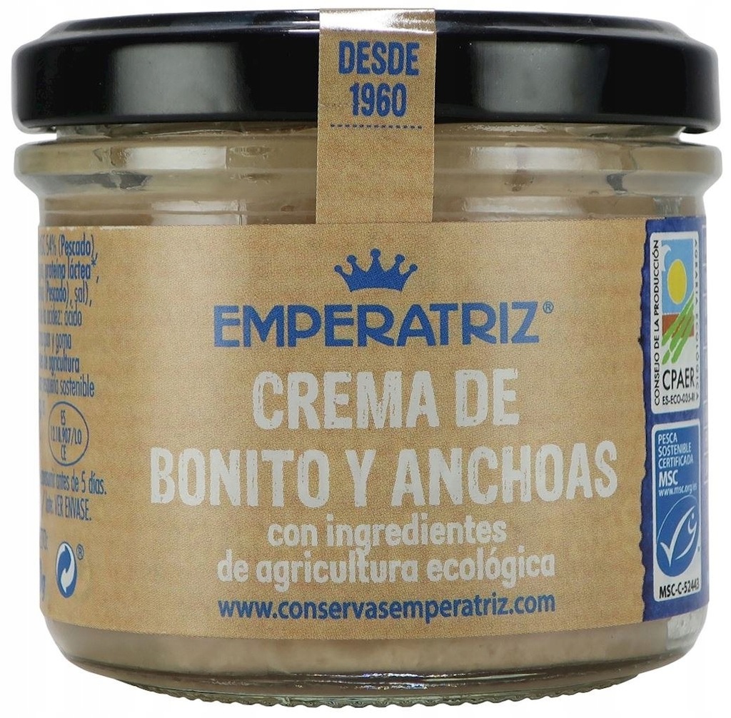 PASTA Z TUŃCZYKA Z ANCHOIS MSC 110 g - EMPERATRIZ