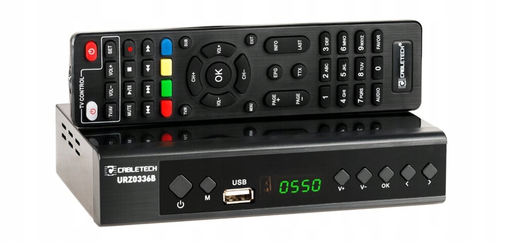 Tuner Dekoder DVB-T2 HEVC H.265 Cabletech URZ0336B