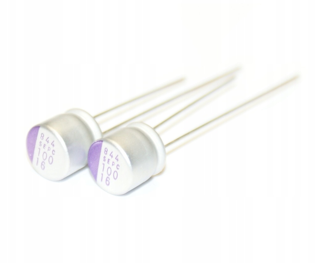 10PCS OS.CON Sanyo 10v 10uf 10V Plug-in Solid Capacitor - Foto 4