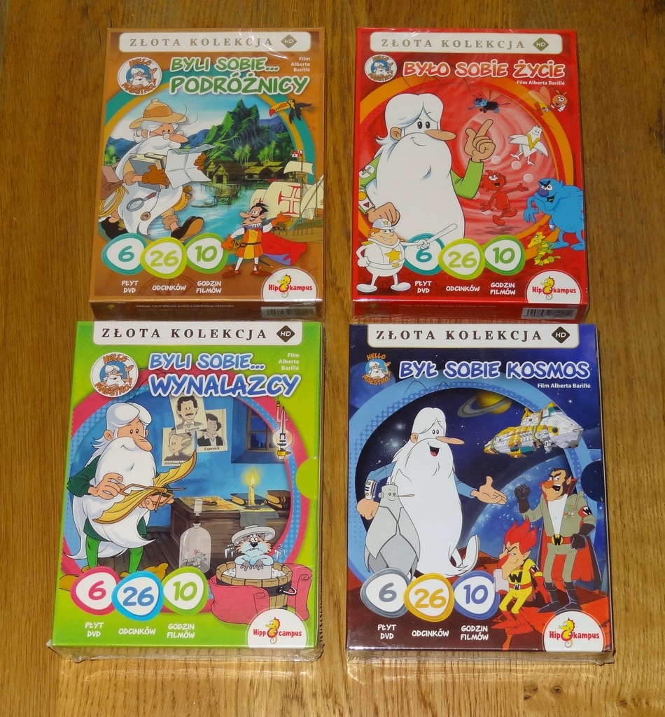Było sobie życie, Byli podróżnicy wynalazcy 24 DVD