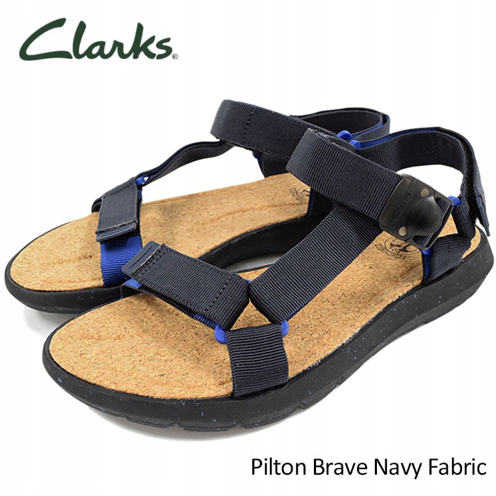 CLARKS X PILTON - sandały korkowe NOWE 44,5