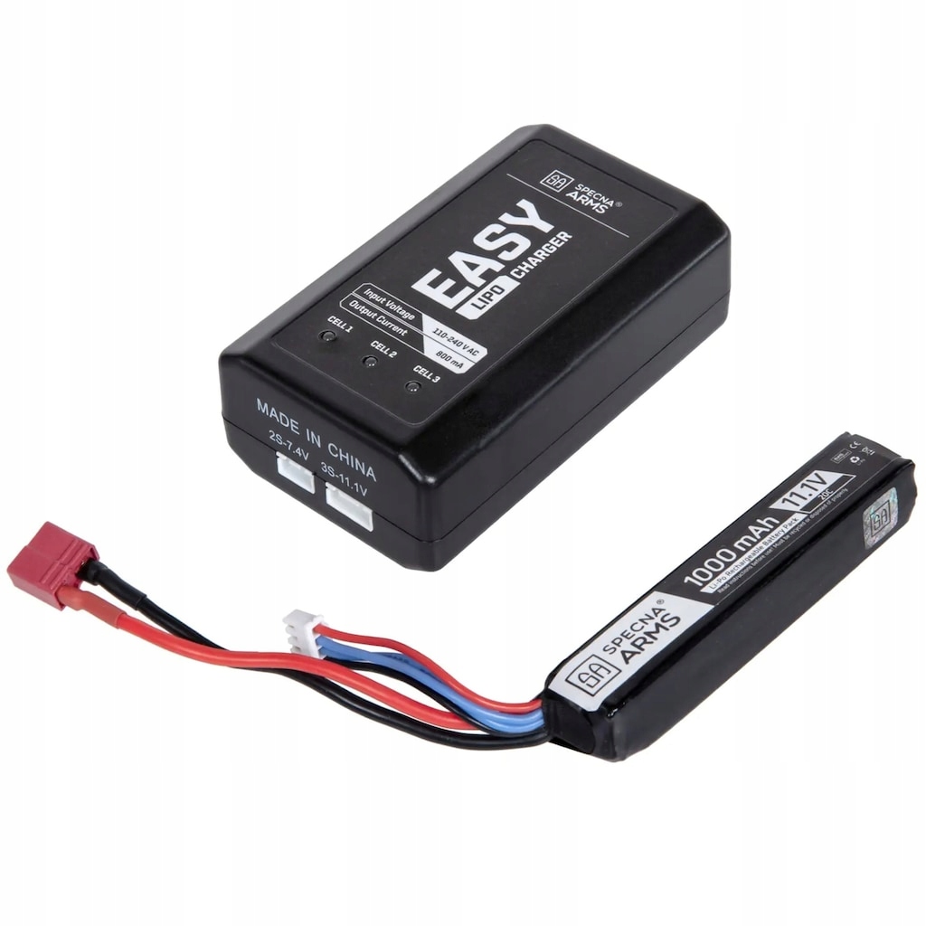 Zestaw Specna Arms Easy Ładowarka i akumulator 11.1V 1000 mAh