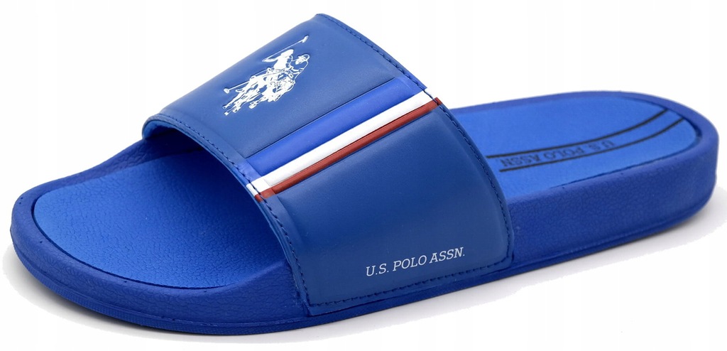 U.S POLO ASSN. klapki kąpielowe niebieskie 45