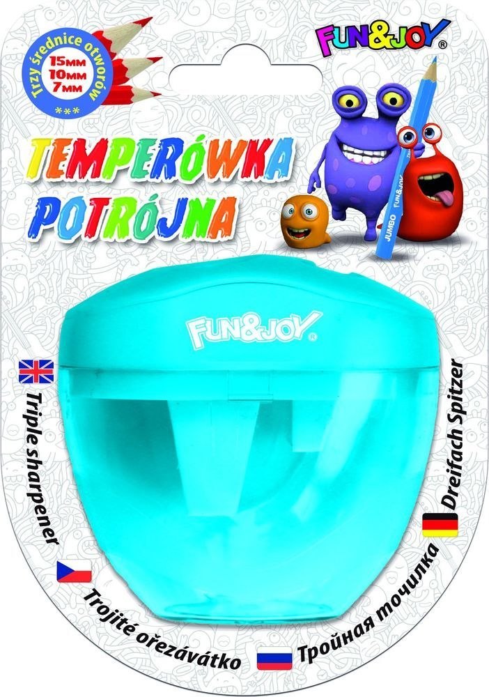 Temperówka Fun&Joy kolor: niebieski