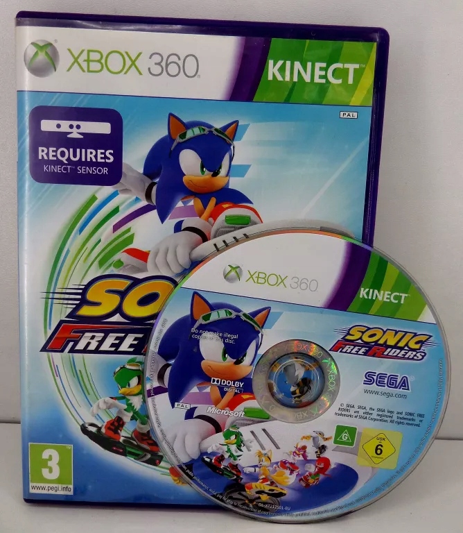 GRA XBOX360 SONIC FREE RIDERS