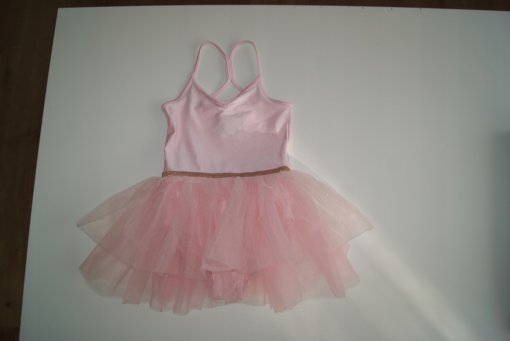 Kostium do tańca z tiulem tutu H&M r.110/116