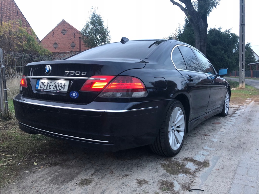 BMW Seria 7 E65 730d POLIFT ANGLIK PRZEGLĄD 07.19