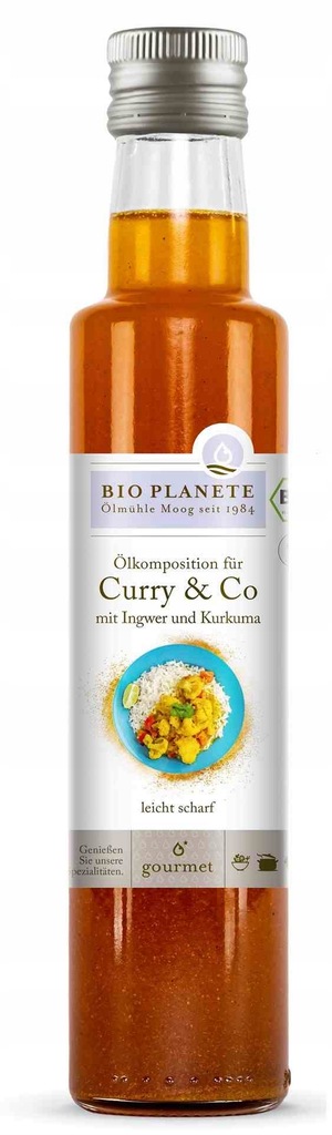 OLEJ DO DAŃ KUCHNI INDYJSKIEJ 250 ml BIO PLANETE