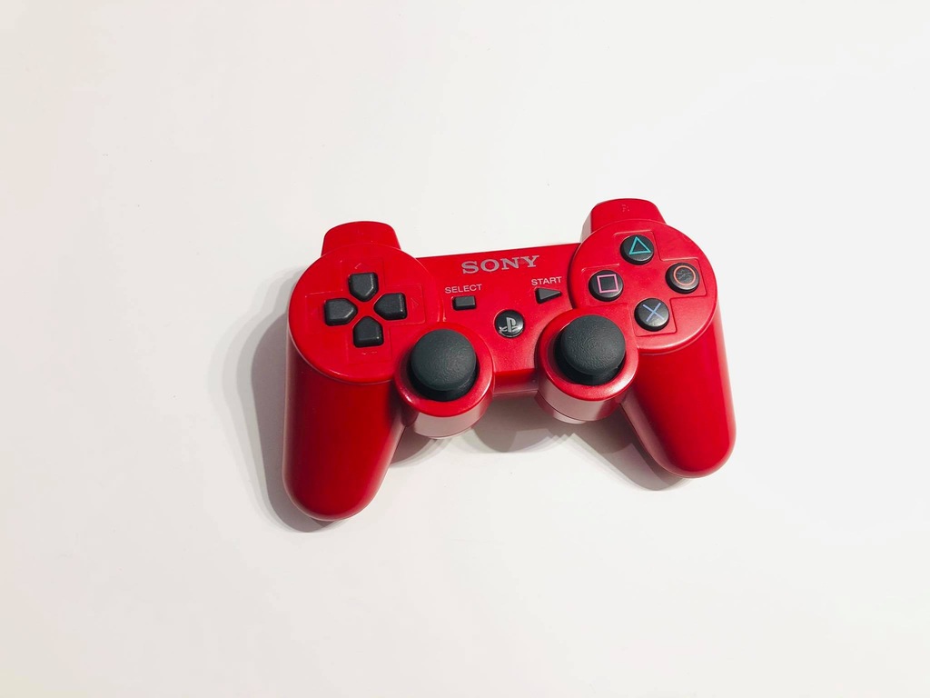 Pad PS3 PlayStation 3 Oryginał Czerwony