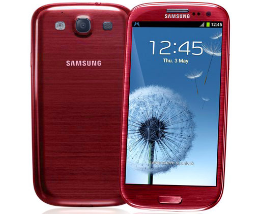SAMSUNG GALAXY S3 GT-i9300 16GB LTE RED ANDROID