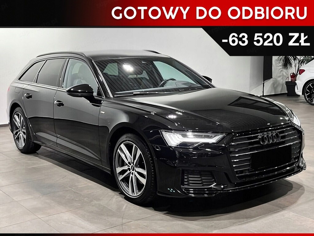 Od ręki - AUDI A6 Avant 40 TDI Quattro S line Combi 2.0 (204KM) 2023