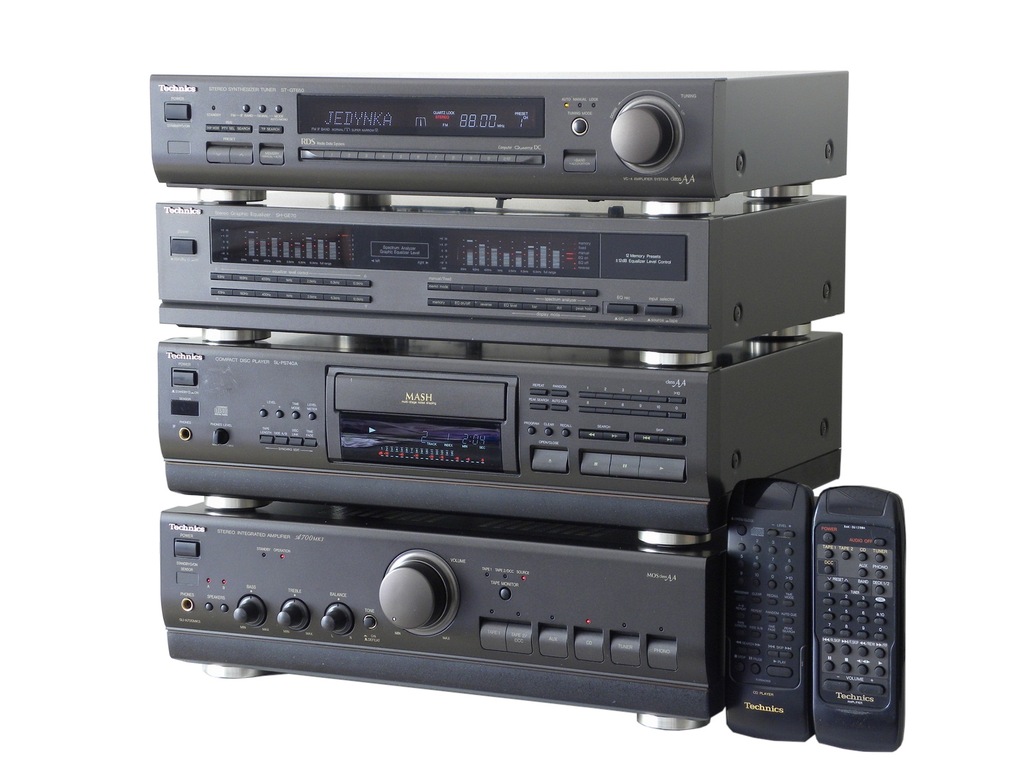 WIEŻA STEREO TECHNICS - 4 segmenty, dobre modele