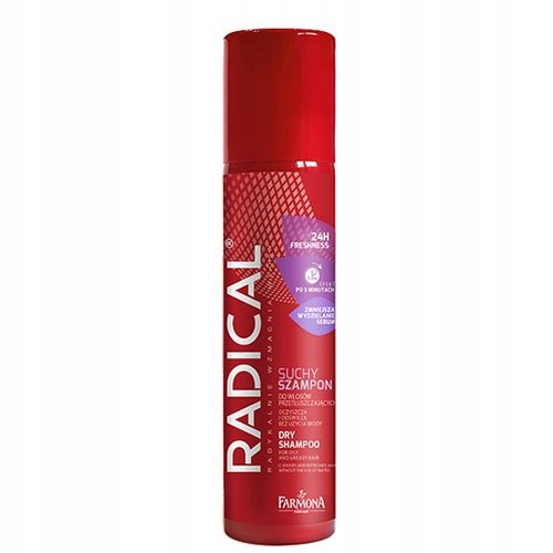 Radical Suchy szampon do włosów 180ml 24h freshnes