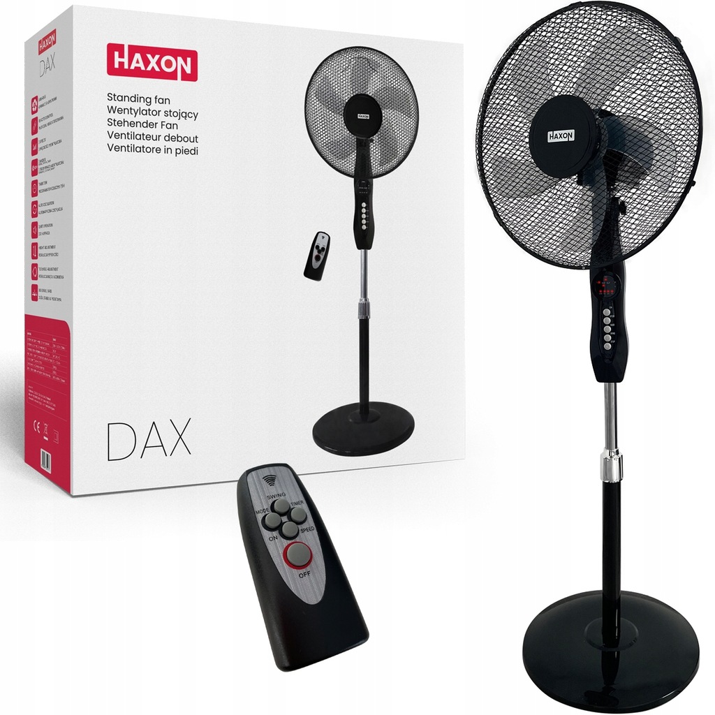 Купить HAXON напольный вентилятор + пульт дистанционного управления: отзывы, фото, характеристики в интерне-магазине Aredi.ru
