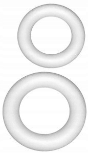 5 x Pierścień styropianowy 180 mm, Bovelacci