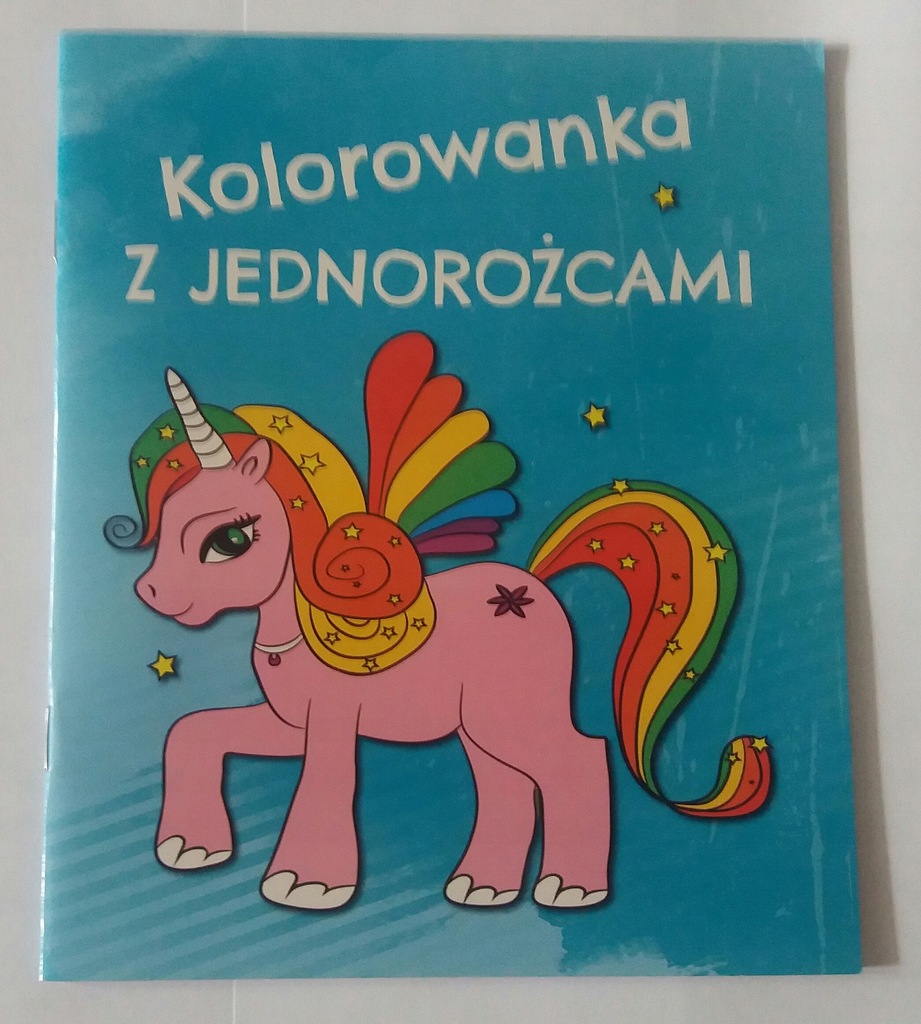 ,,Kolorowanka z jednorożcami" - książeczka