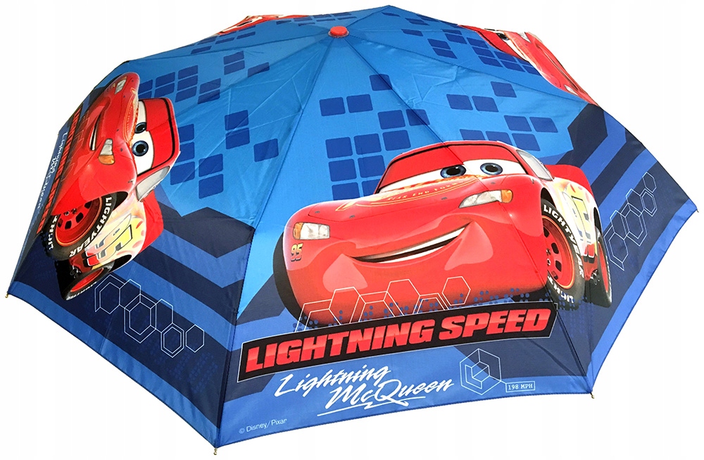 PARASOL CARS AUTA SKŁADANY DZIECIĘCY DISNEY