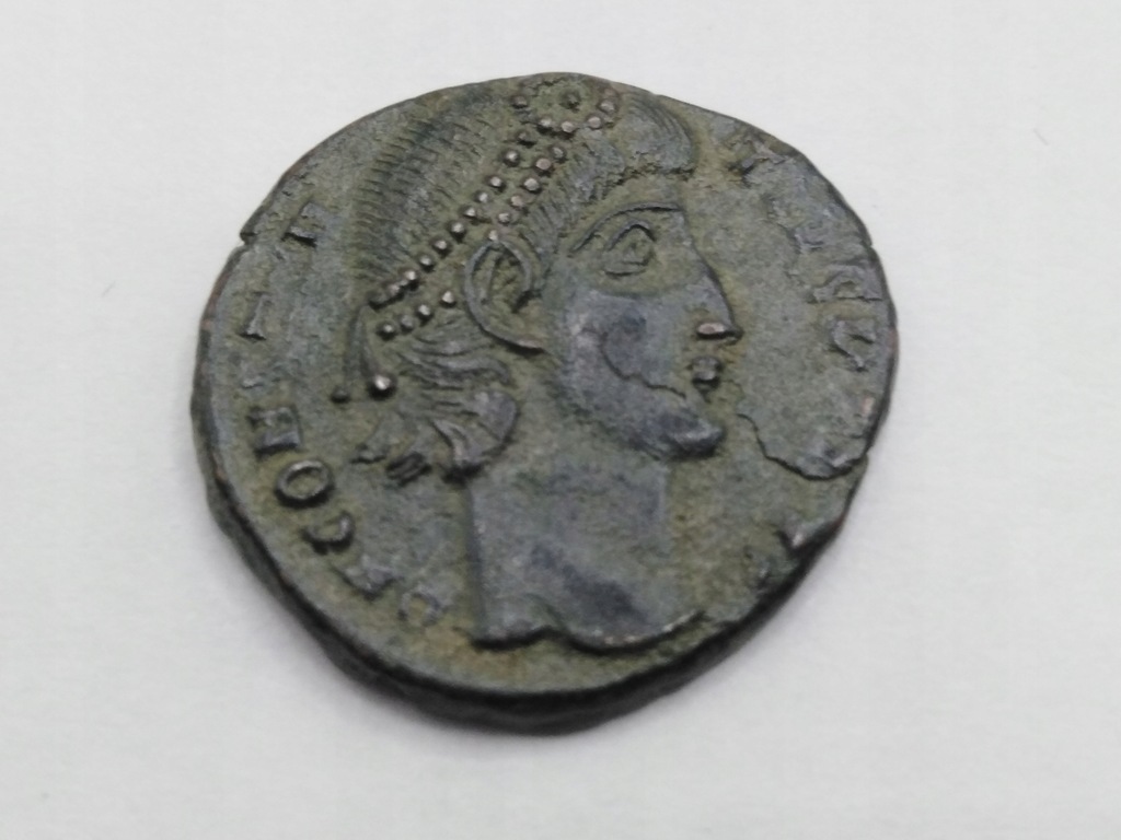 Moneta cent. ae4 347-348 Rzym
