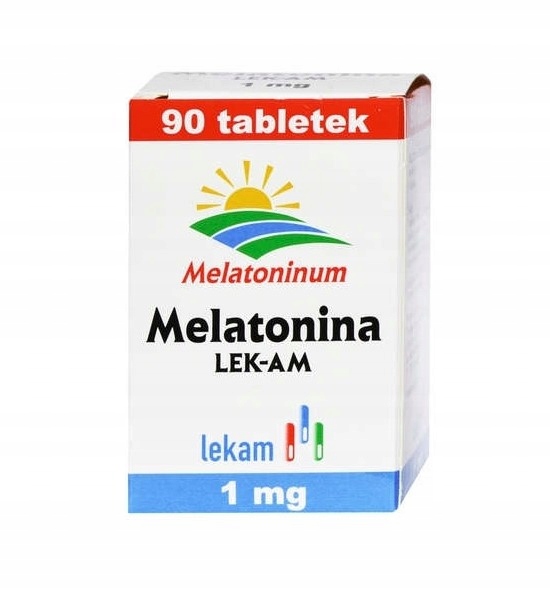 Melatonina 1 mg LEK-AM na dobry sen 90 tabletek