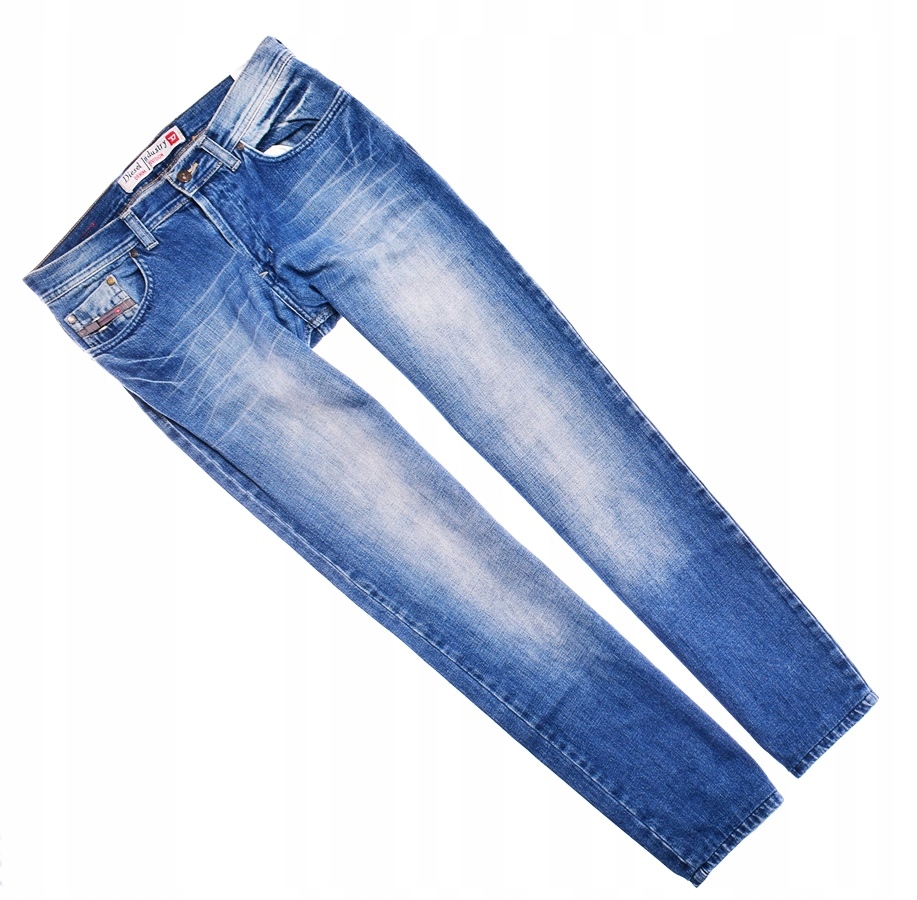 9140-11 DIESEL s#k JEANSY WYCIERANE PROSTE r.W30