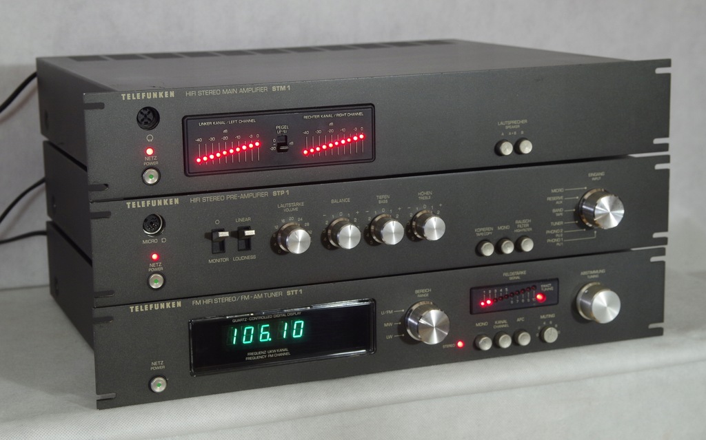 Telefunken STM 1,STP1, STT1 KOŃCÓWKA PREAMP TUNER