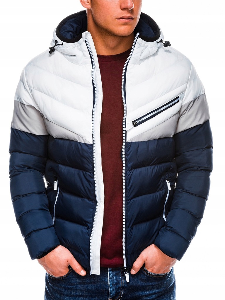 Купить Мужская зимняя стеганая куртка 434С белая М: отзывы, фото, характеристики в интерне-магазине Aredi.ru