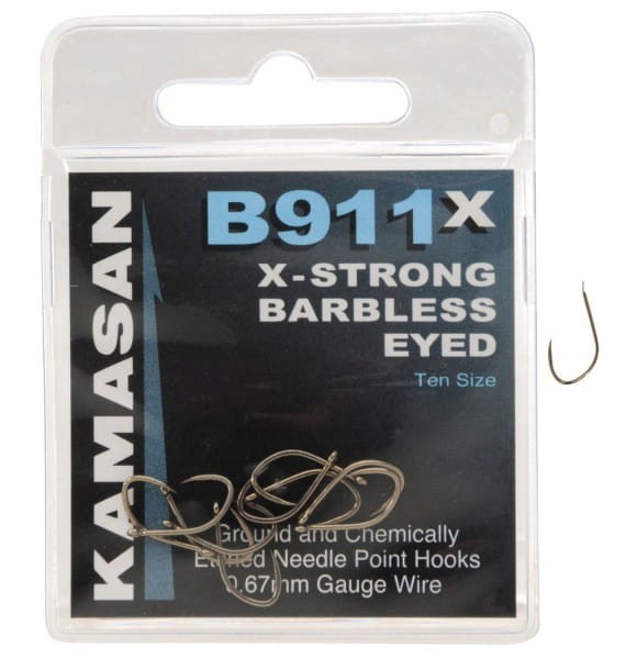 KAMASAN HACZYKI B911X BARBLESS EYED 10.