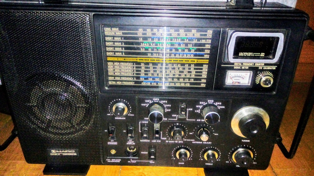 Купить Глобальная радиостанция MARC NR-82F1 с двойным преобразованием .