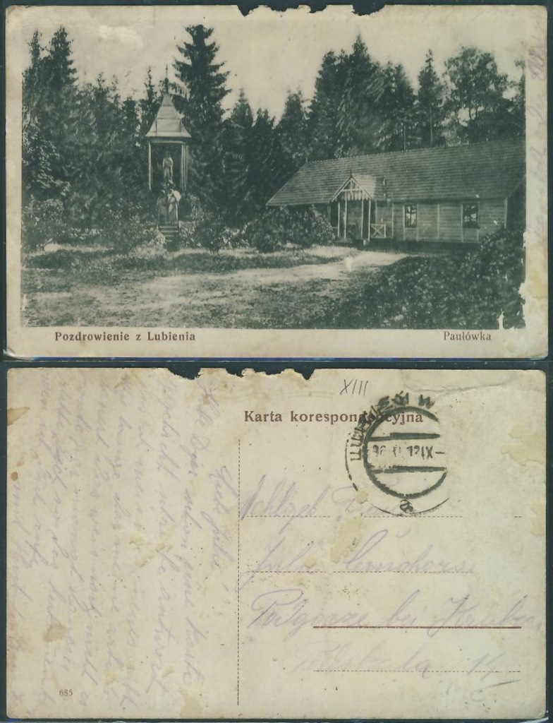 Lubień Paulówka kapliczka 01.2094