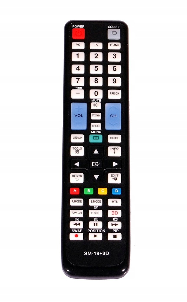 PILOT DO TV SAMSUNG SMART 3D LCD LED UNIWERSALNY