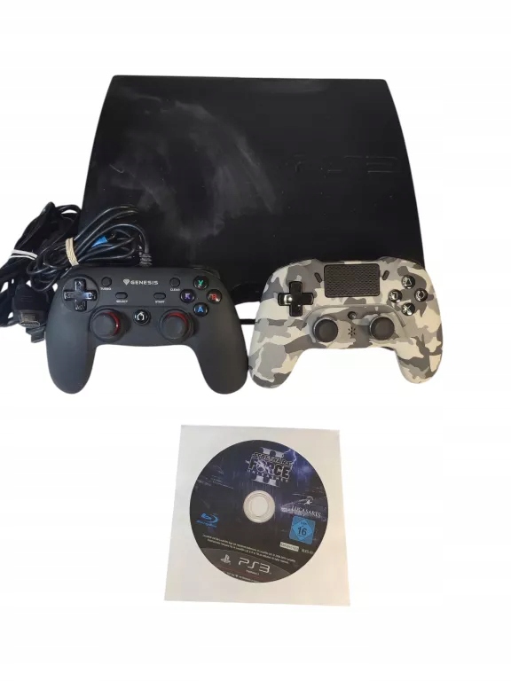 KONSOLA PS3 320GB +2 PADY + KABLE