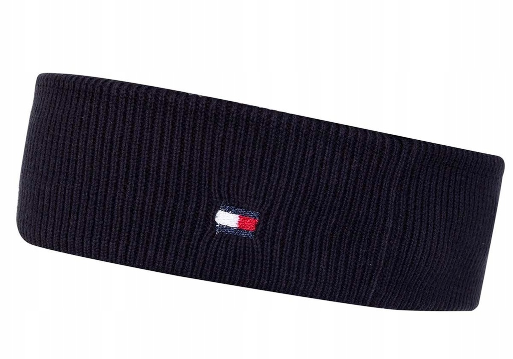 TOMMY HILFIGER DAMSKA OPASKA NA GŁOWĘ KNIT NAVY