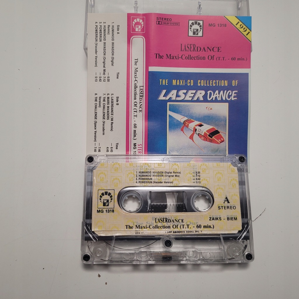 Купить Laserdance The Maxi Collection MC CASSETTE: отзывы, фото, характеристики в интерне-магазине Aredi.ru