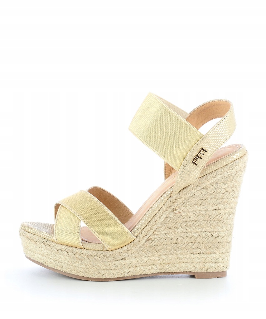 Espadryle PRIMA MODA 39 na koturnie klapki zara