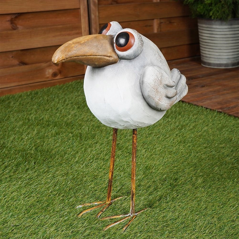 Figurka ogrodowa ptak 47 cm