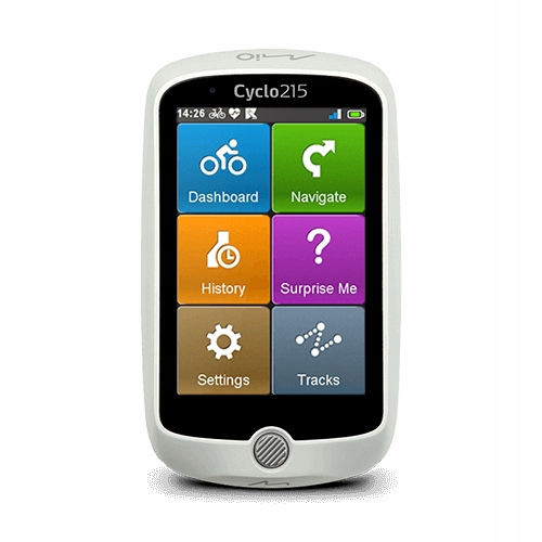 MIO CYCLO 215HC GPS FULL EUROPE KOMPLET CZUJNIKÓW