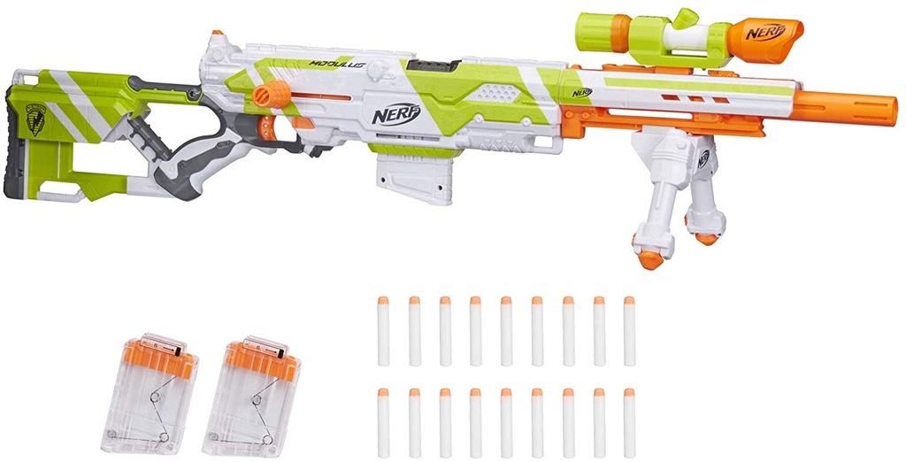 SNAJPERKA NERF LONGSTRIKE MODULUS + 3 MAGAZYNKI - 8657881308