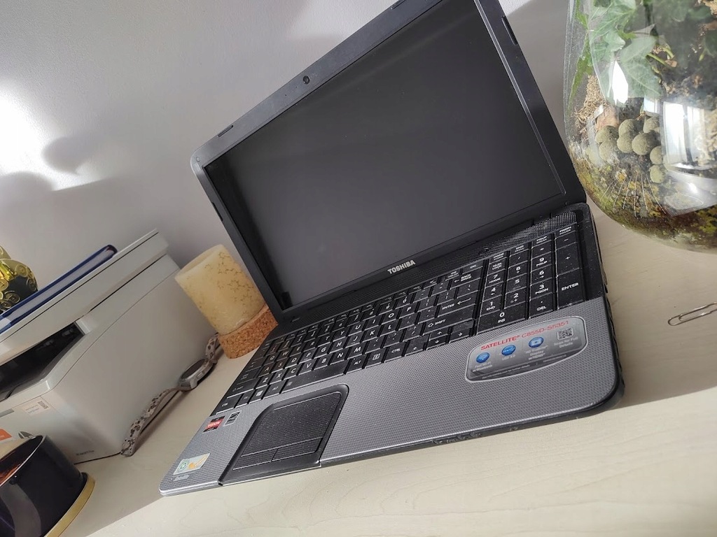 Laptop TOSHIBA Satellite 15 C855D-S5351 WIN Torba