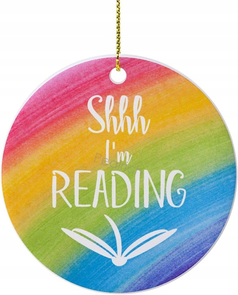 2021 ozdoba boonarodzeniowa, 'Shhh I'm Reading',