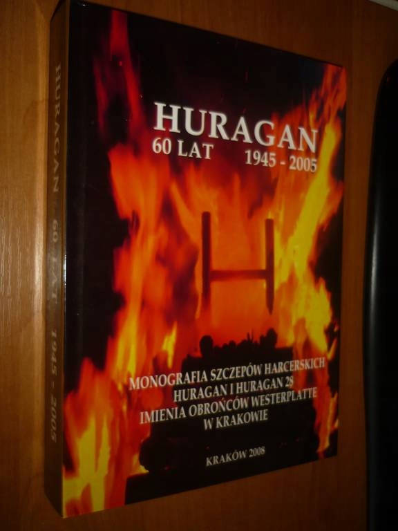 SZCZEP HURAGAN 60 LAT ZHP KRAKÓW + CD MONOGRAFIA