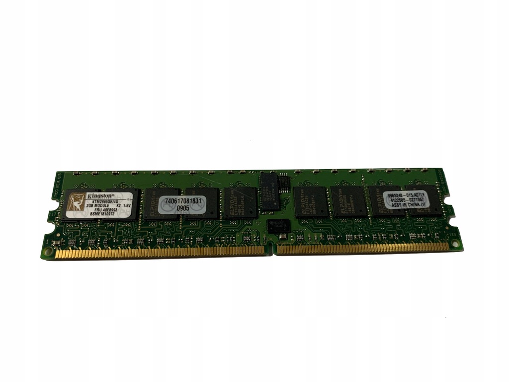 PAMIĘĆ RAM Kingston KTM2865SR 2GB K2 1.8V DDR2 R6