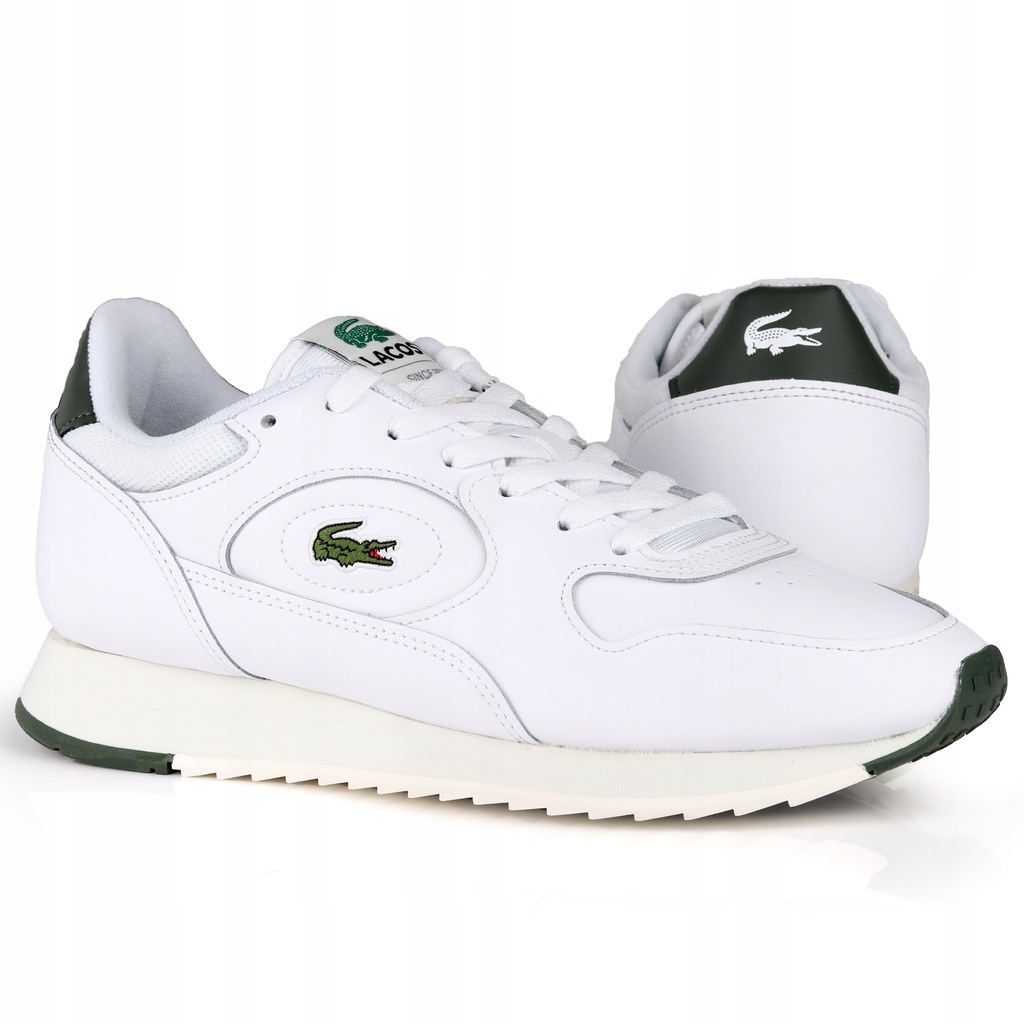 Buty męskie Lacoste LINETRACK 2231 SMA WHT/GRN - 14795525821
